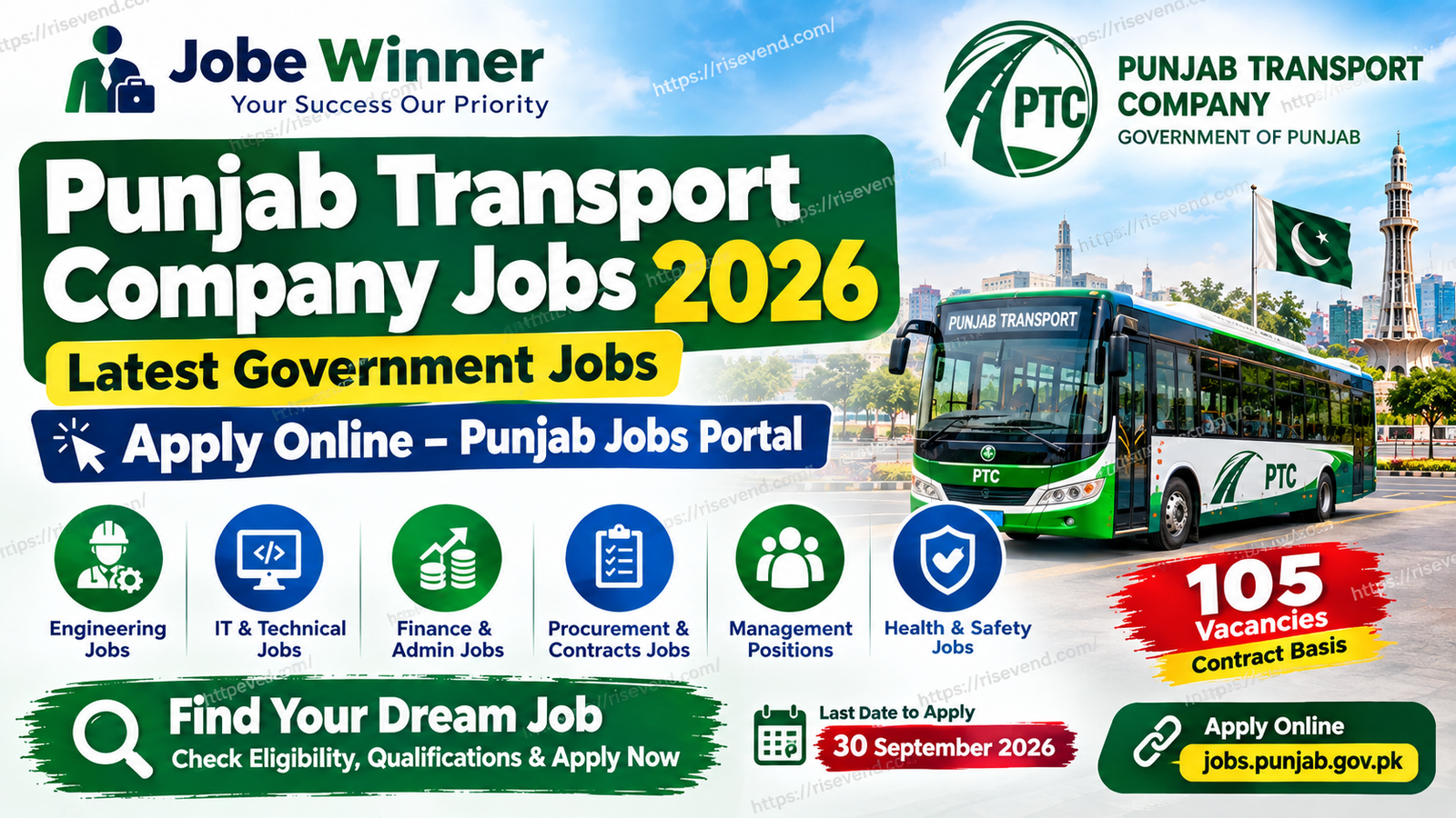 Punjab Transport Company Jobs 2026 – Latest Government Jobs & Apply Online