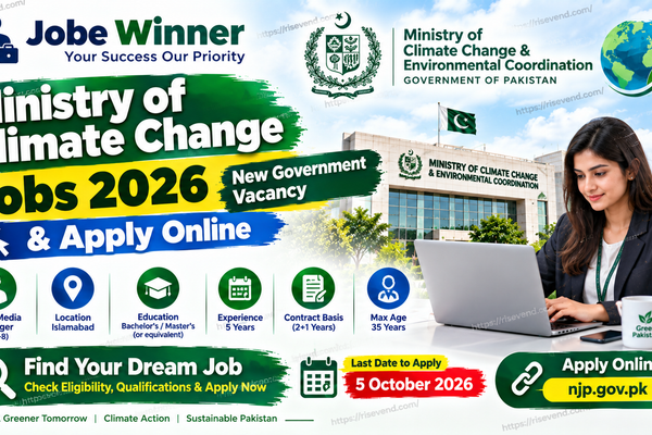 Ministry of Climate Change Jobs 2026 – New Government Vacancy & Apply Online